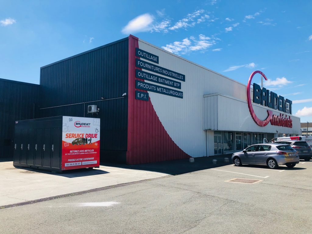 Livraison de Casiers modulaire pour service DRIVE