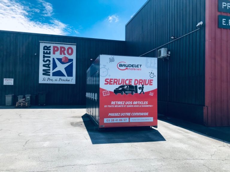 Livraison de Casiers modulaire pour service DRIVE