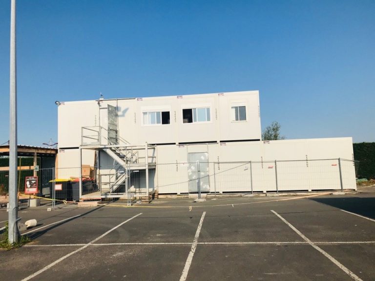 Monoblocs modulaire base de vie chantier