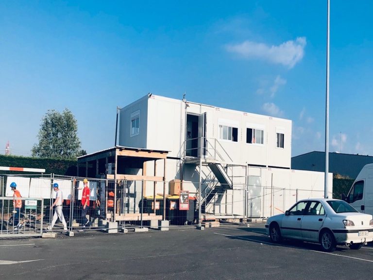 Monoblocs modulaire base de vie chantier