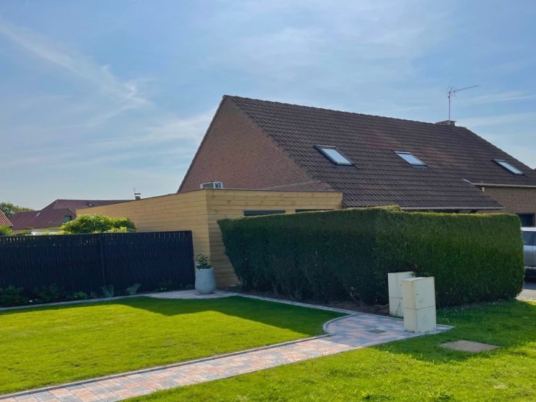 Bâtiment modulaire extension maison