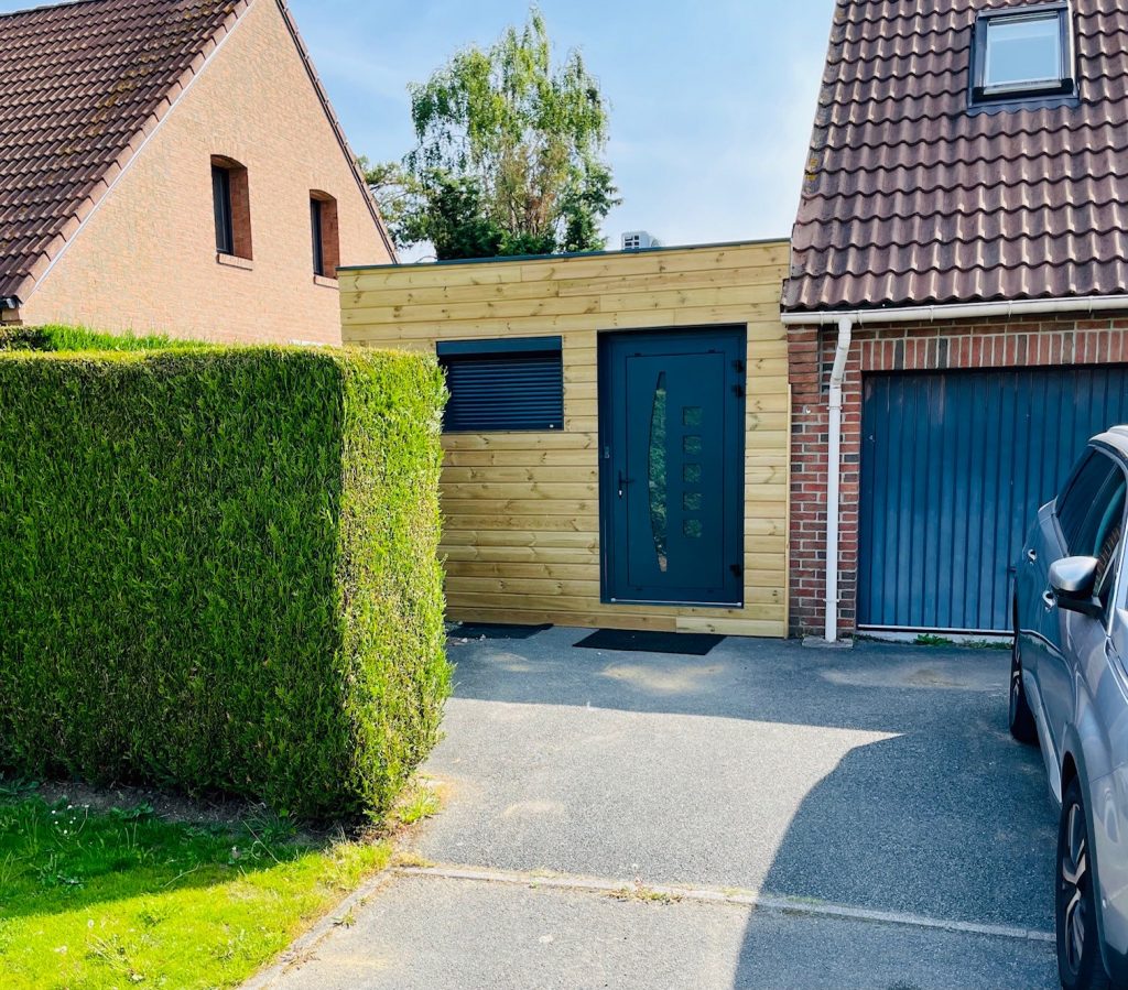 Bâtiment modulaire extension maison